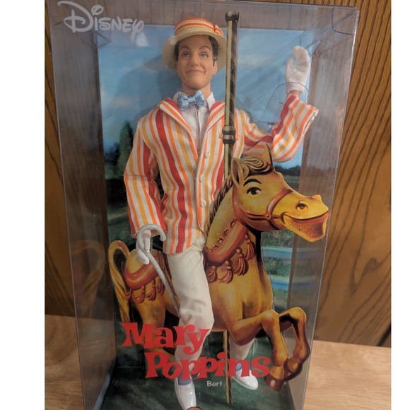 Disney Other - New Disney Mary Poppins Bert Doll Barbie Pink Label M0685 Dick Van Dyke Collect